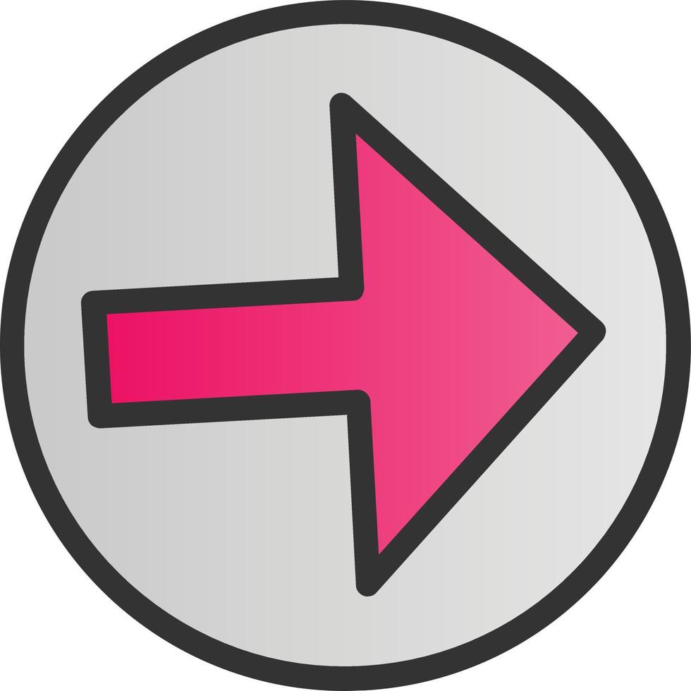 Arrow Alt Circle Right Vector Icon Design