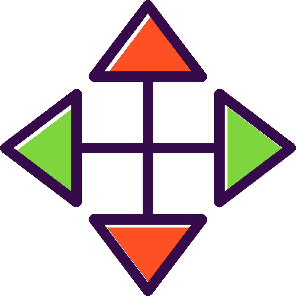 Arrows Alt Vector Icon Design