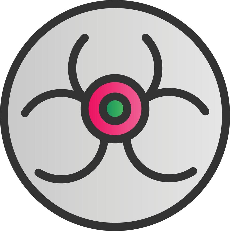 Biohazard Vector Icon Design