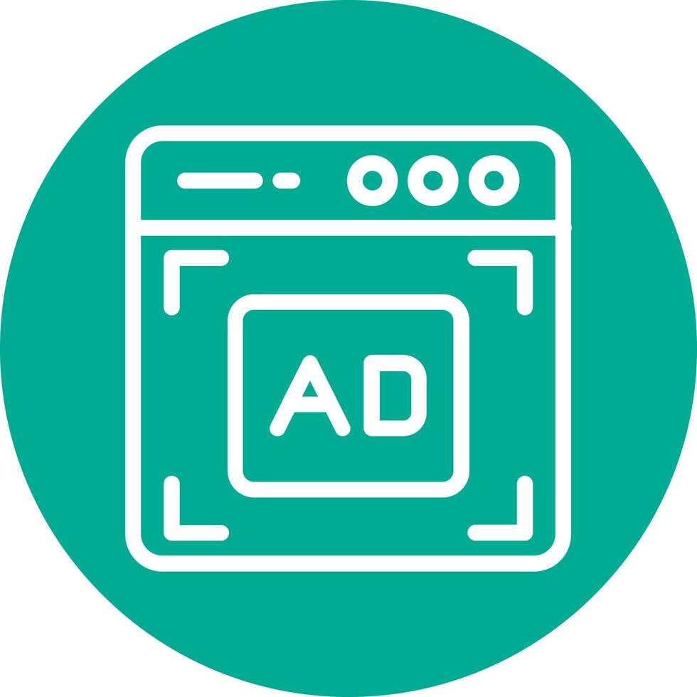 Ad Vector Icon Design