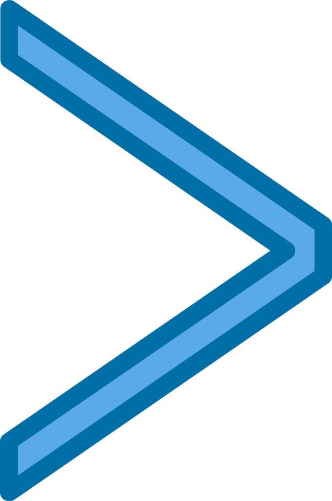 Angle Right Vector Icon Design