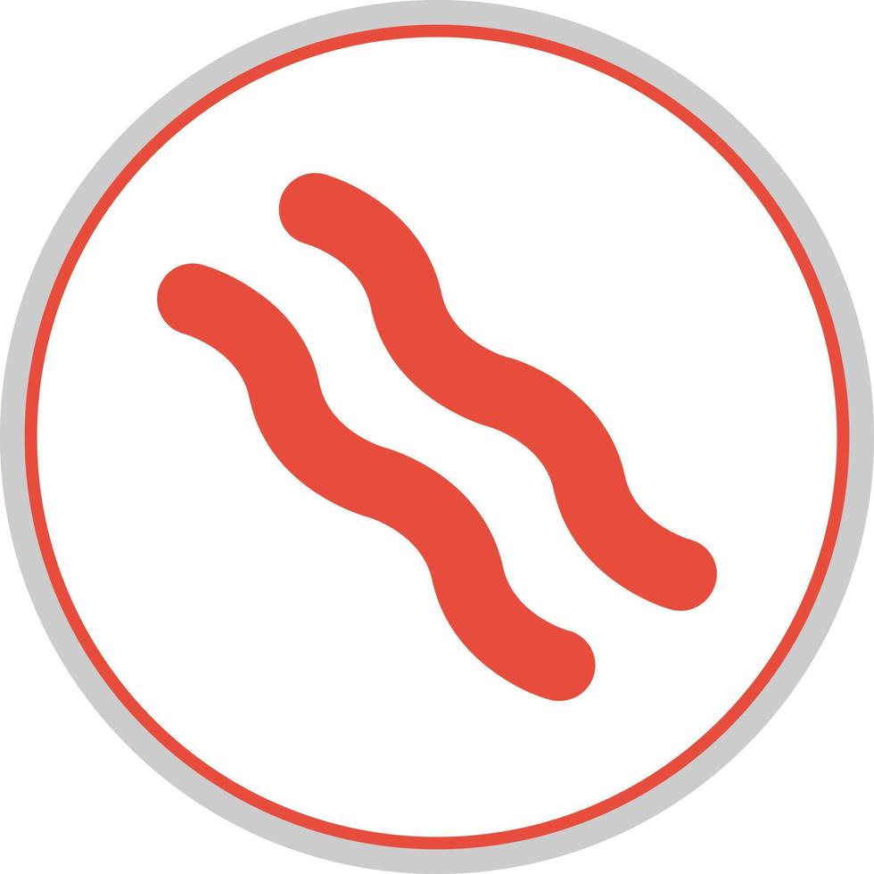 Bacon Vector Icon Design