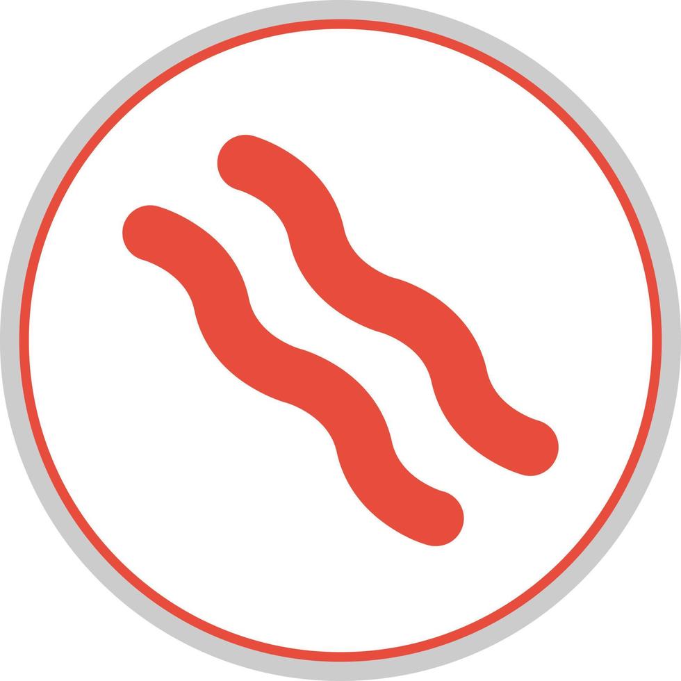 Bacon Vector Icon Design