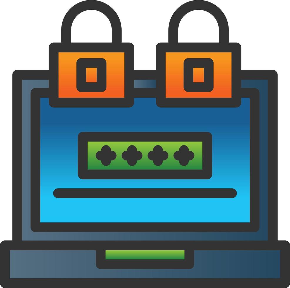 Authentication Vector Icon Design