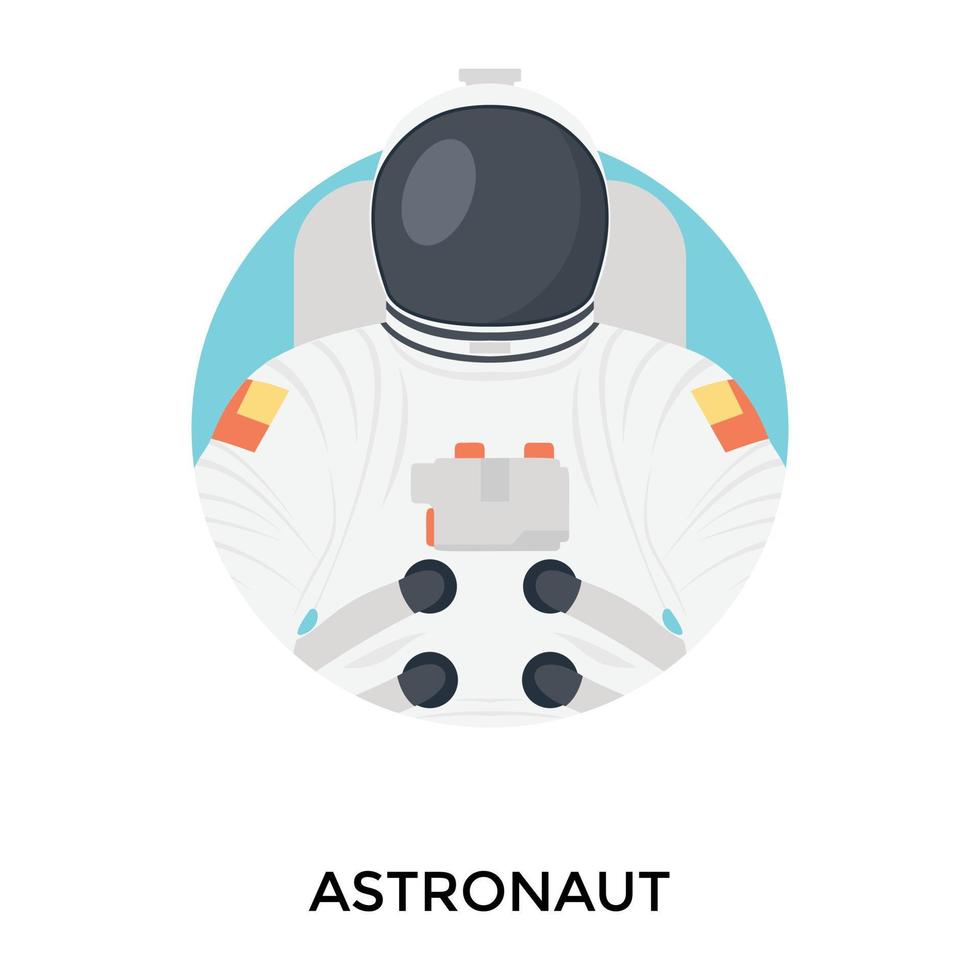 conceptos de astronautas de moda vector