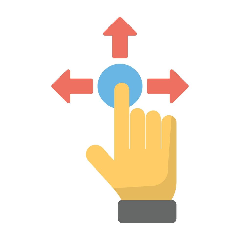 Trendy Interactivity Concepts vector