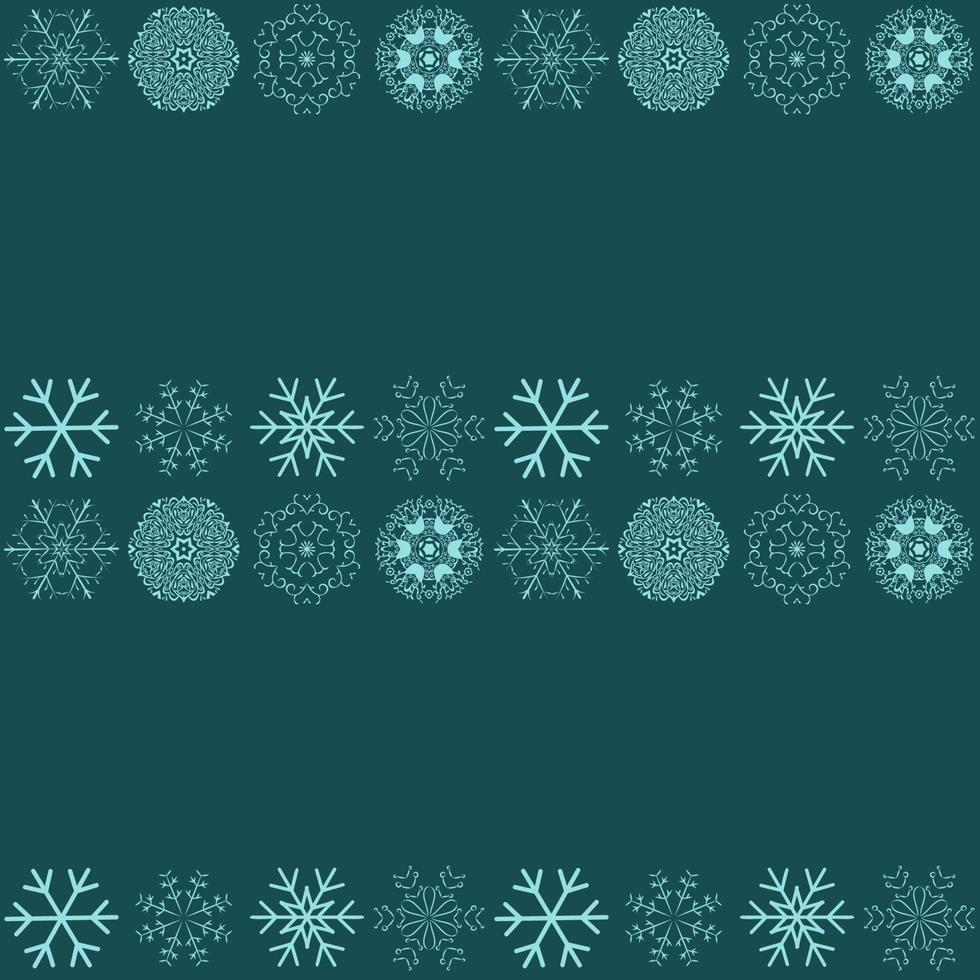 Vector seamless pattern with snowflakes. Winter background. EPS10