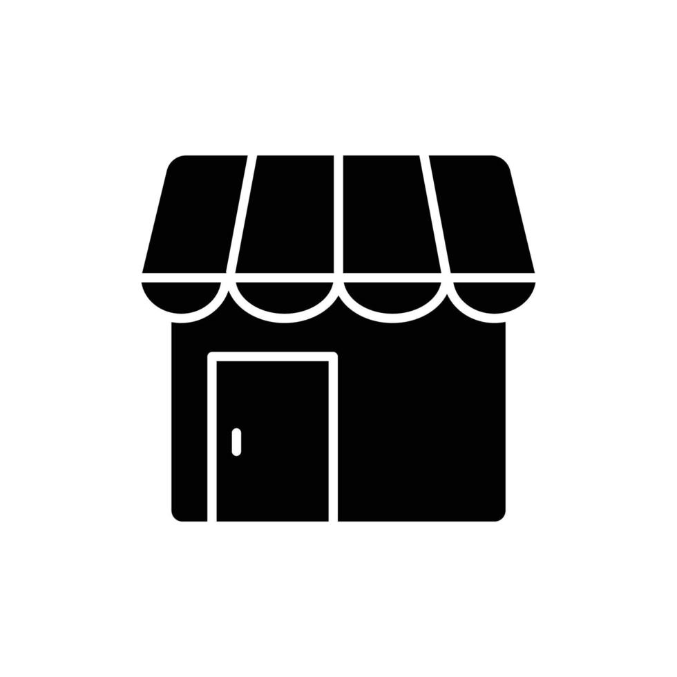 Store icon illustration. glyph icon style. Simple vector design editable. Pixel perfect at 32 x 32