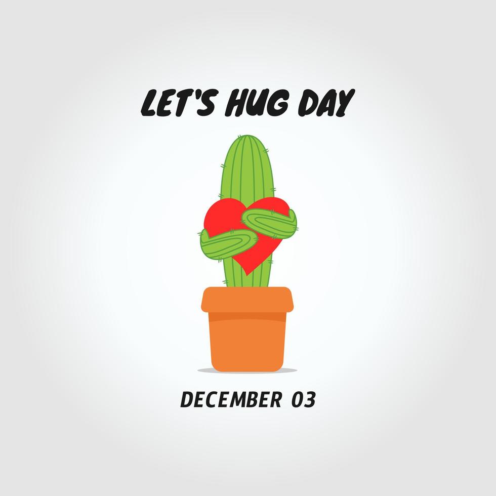 vector graphic of let's hug day good for let's hug day celebration ...