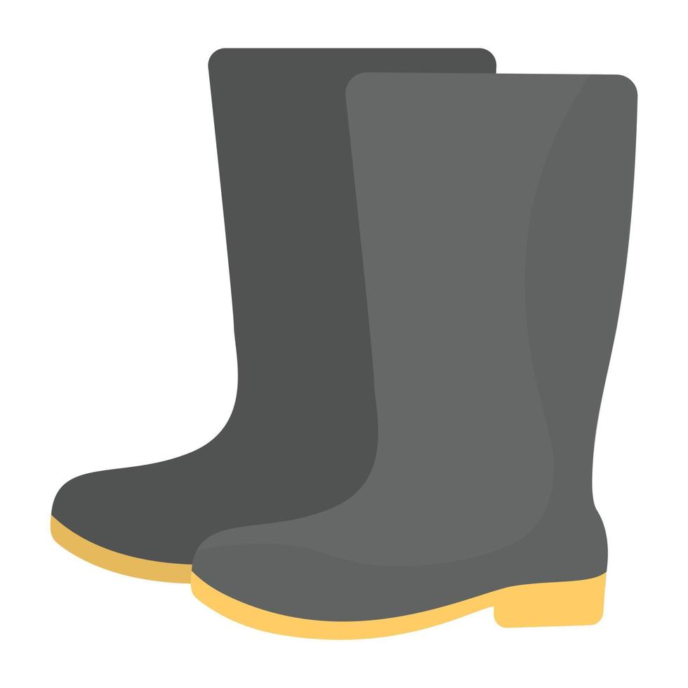 Trendy Safety Boot vector