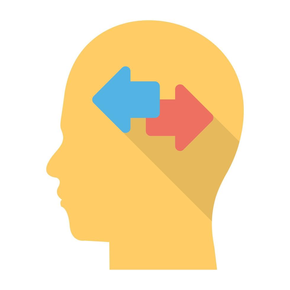 Trendy Decision Making vector
