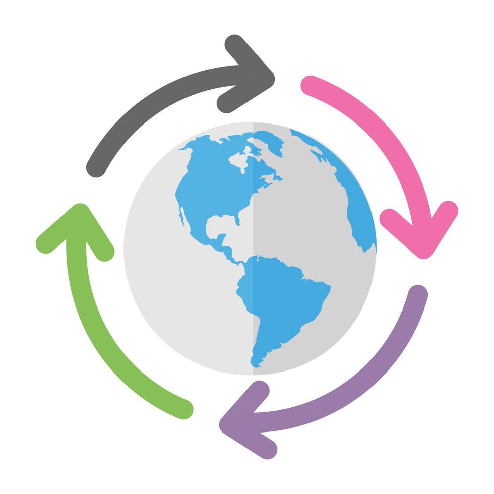 Trendy Global Development 15005905 Vector Art at Vecteezy
