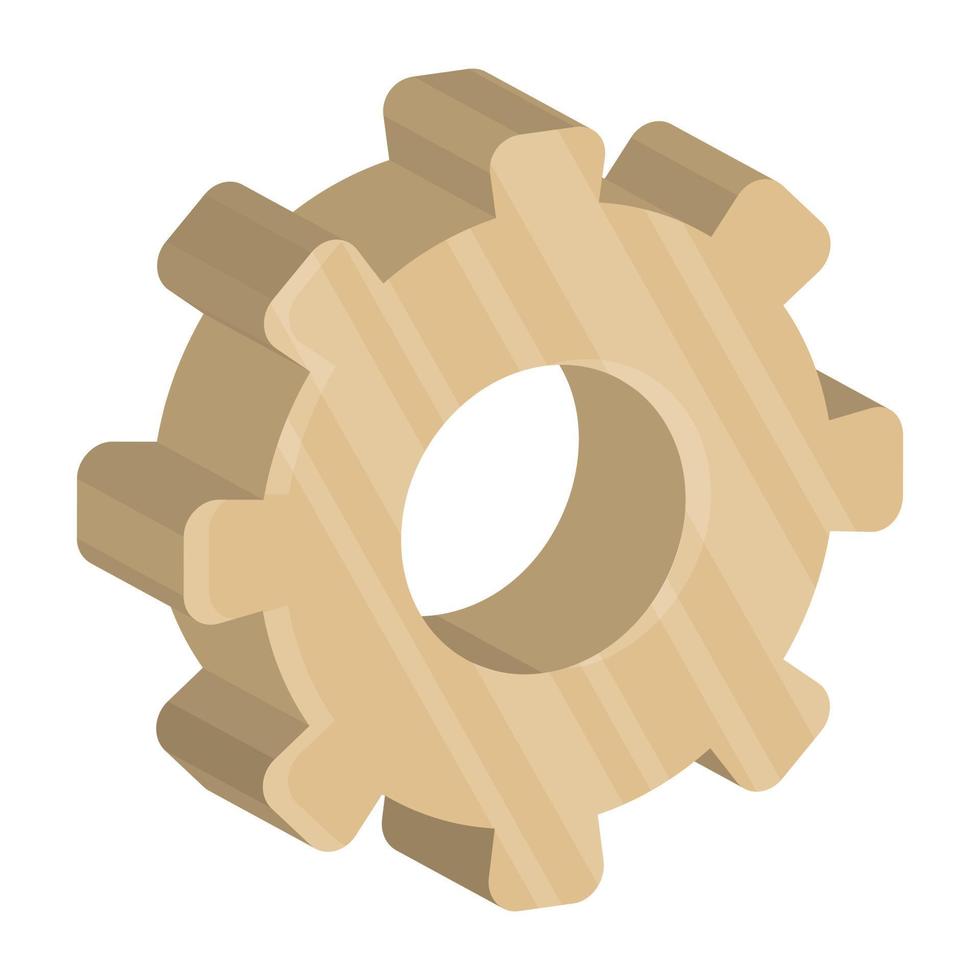 Trendy Cog Concepts vector