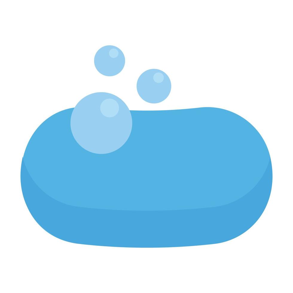 Trendy Bubble Bath vector