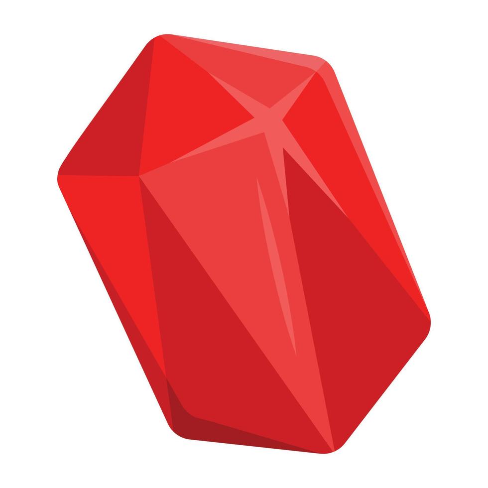 Trendy Ruby Concepts vector