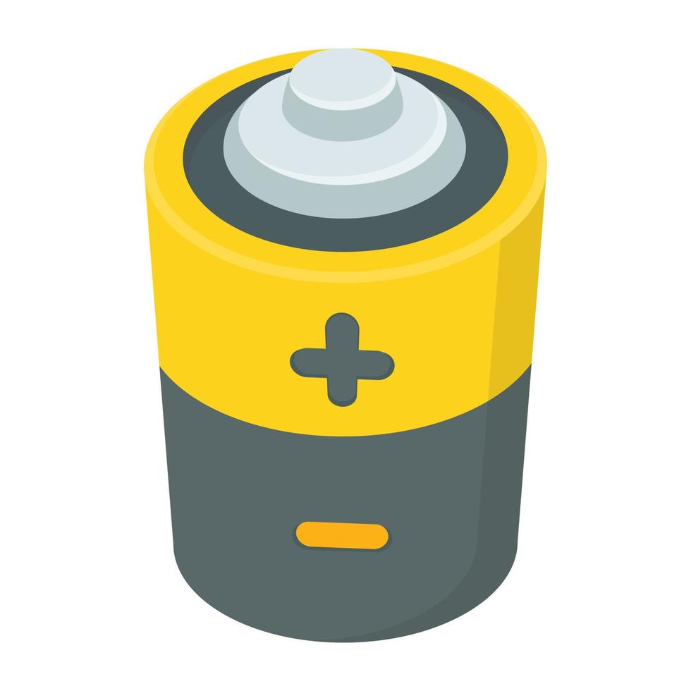 Trendy Battery Concepts vector