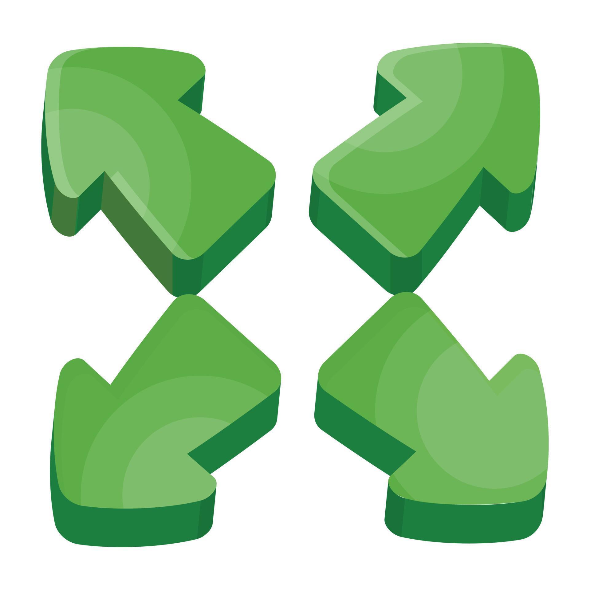 Arrow Set Controller 15006130 Vector Art at Vecteezy