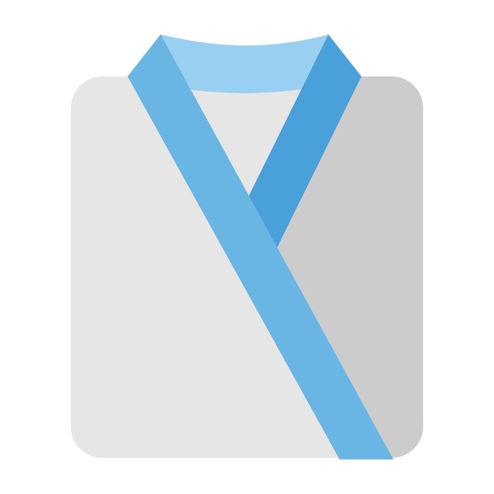 Trendy Bathrobe Concepts vector