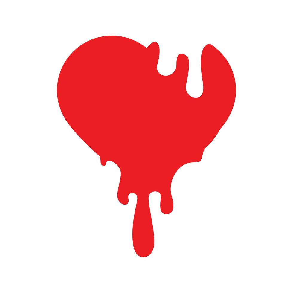 Fancy Red Heart vector