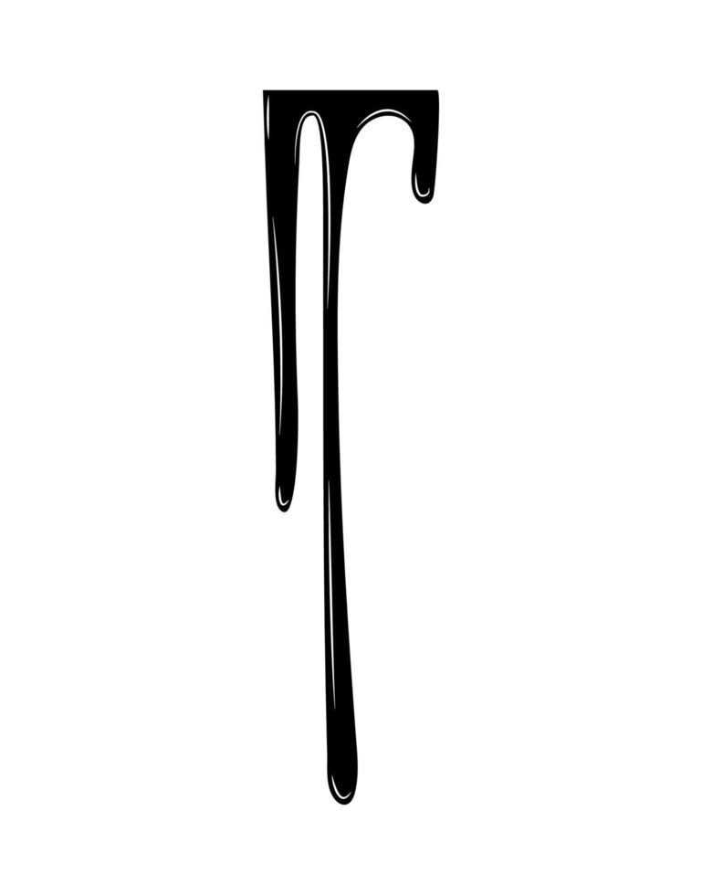 Vector illustration of Black Smudge