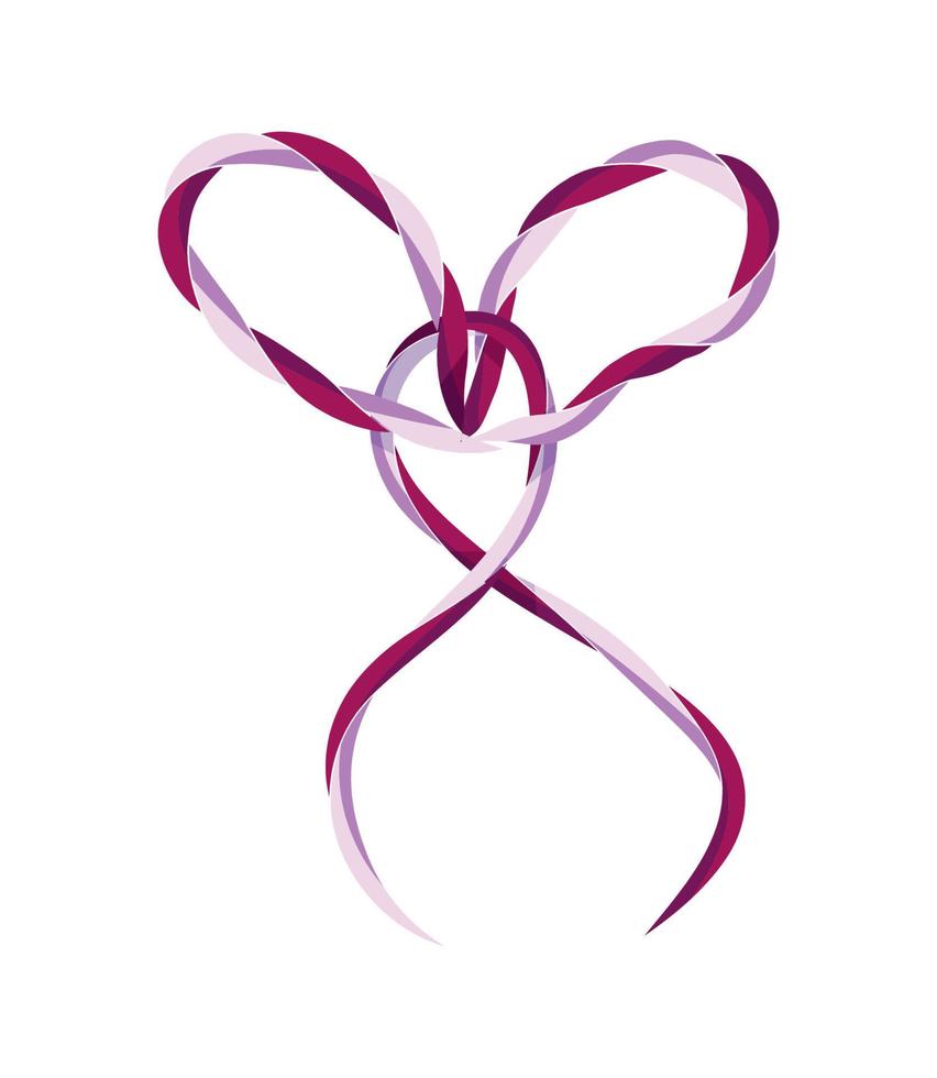 Vector illustration of Knot
