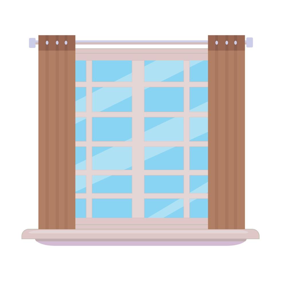 ilustración vectorial de ventana vector