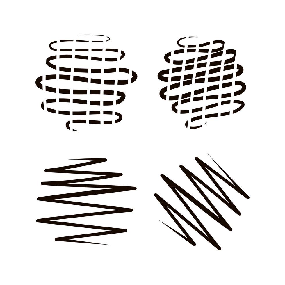 Linear Bend Set vector