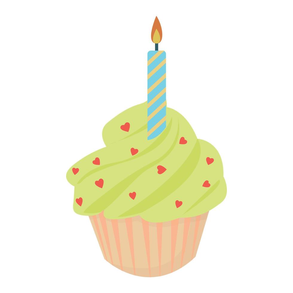 Vector illustration of Muffin