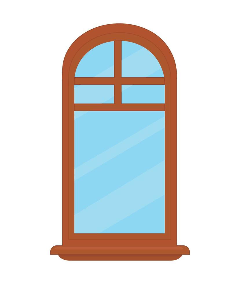 ilustración vectorial de ventana vector