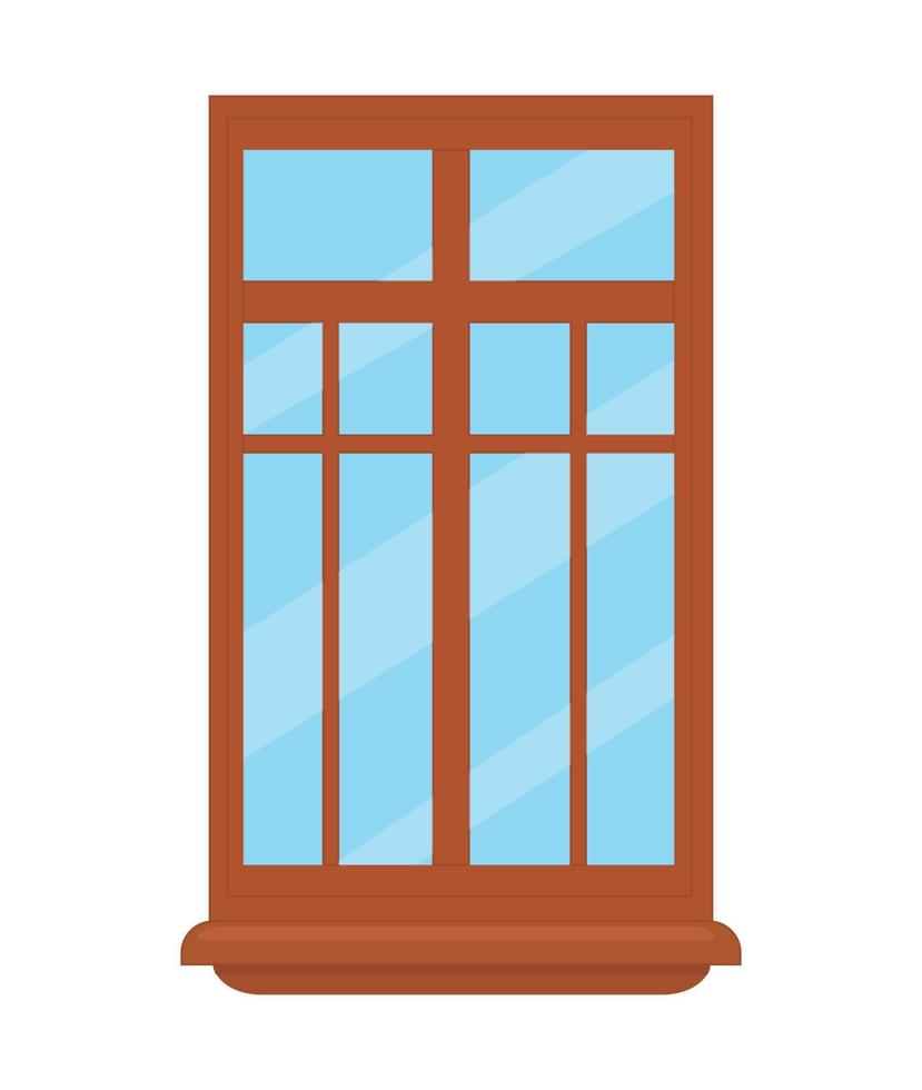 ilustración vectorial de ventana vector