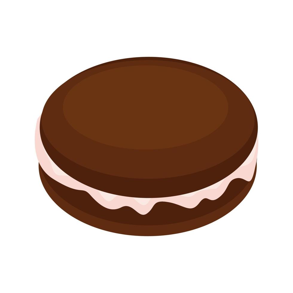 ilustración vectorial de macarrón vector