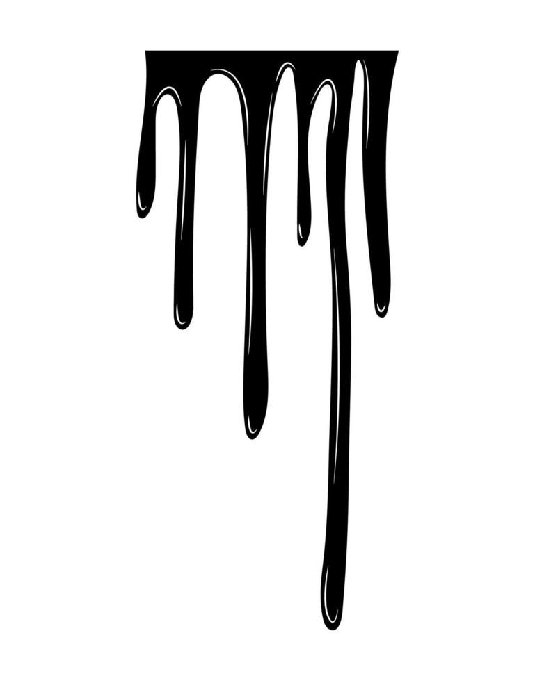 Vector illustration of Black Smudge