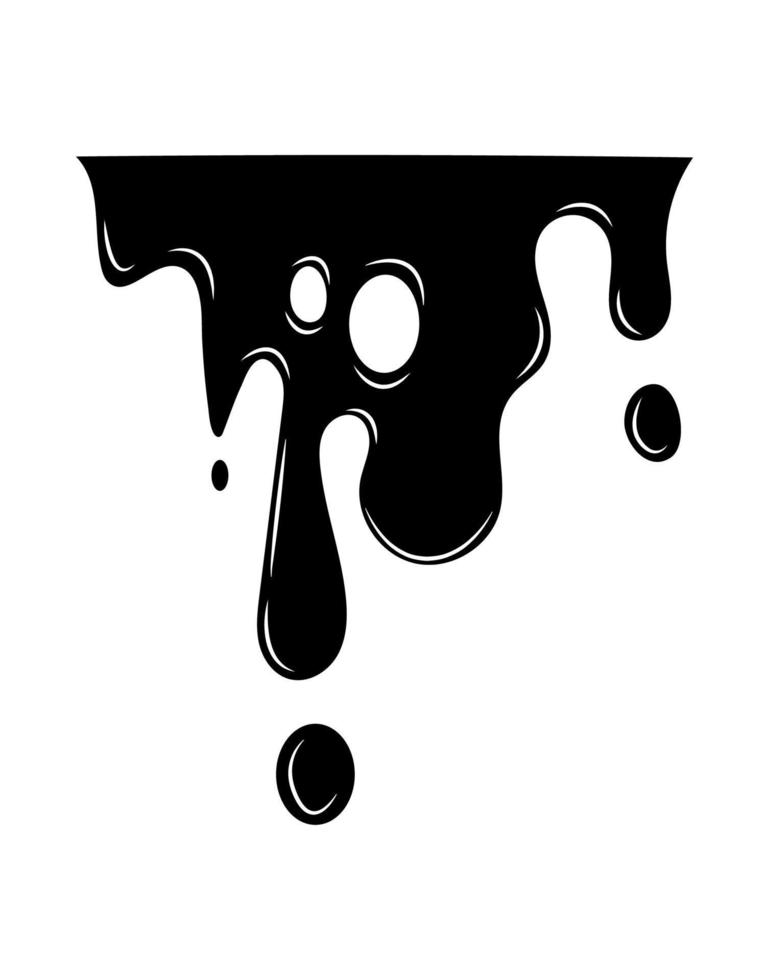 Vector illustration of Black Smudge