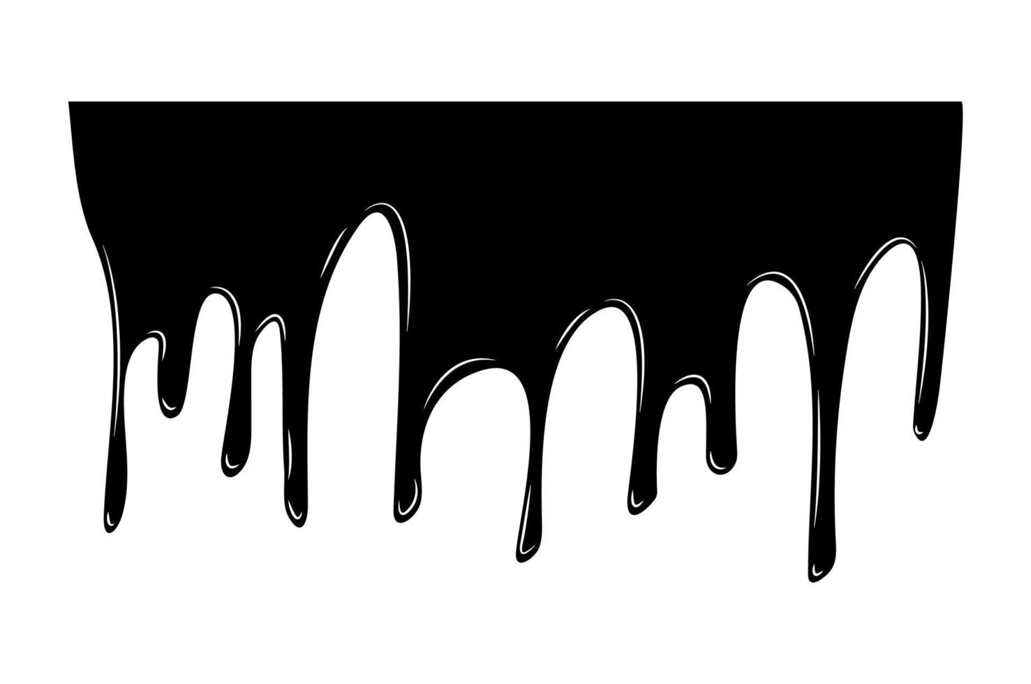 Vector illustration of Black Smudge