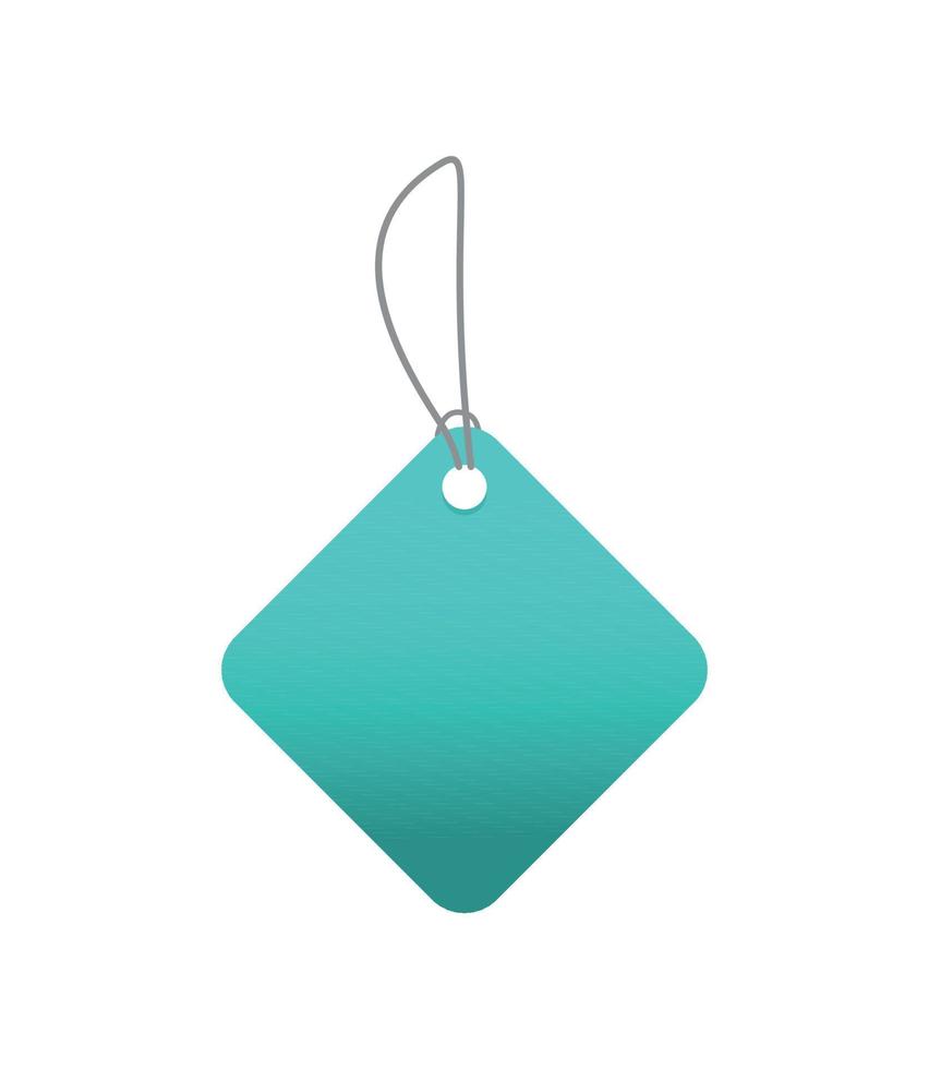 Vector illustration of tag