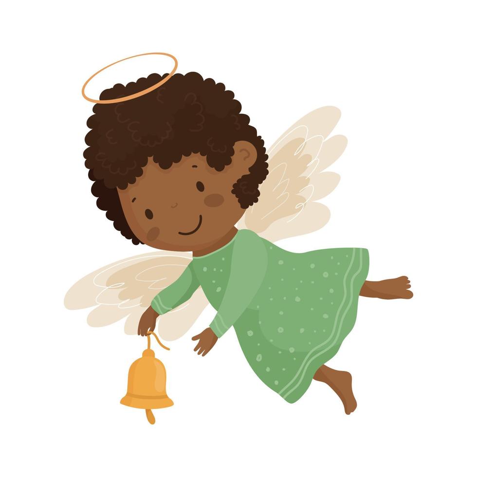 ilustración vectorial de ángel vector