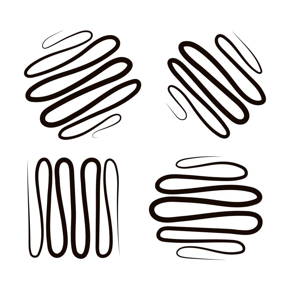 Linear Bend Set vector