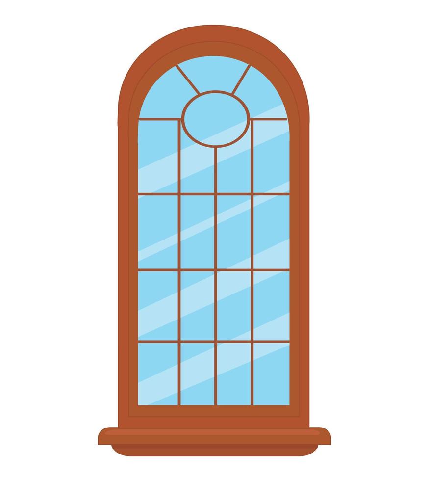 ilustración vectorial de ventana vector