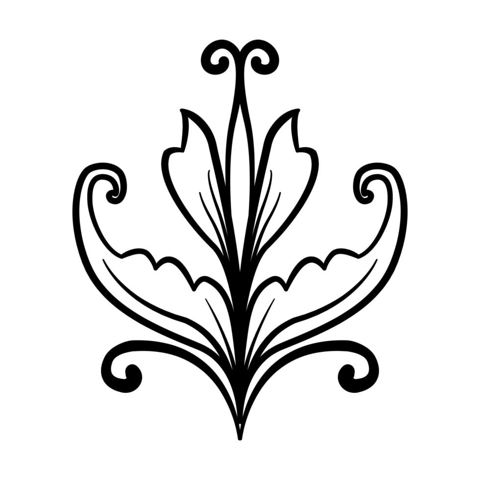 Decorative Plant Pattern vector