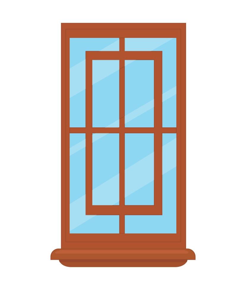 ilustración vectorial de ventana vector