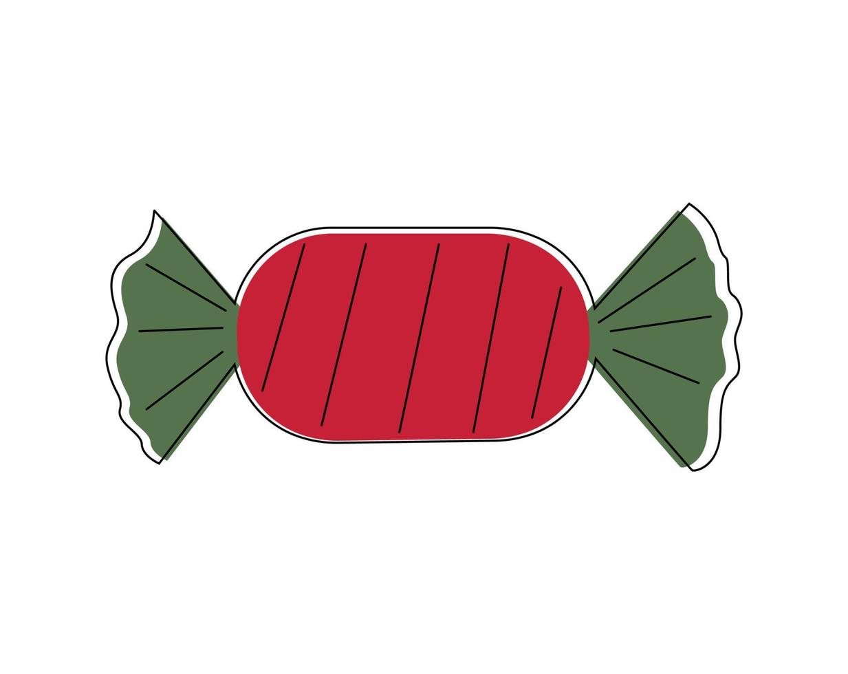 Vector illustration of candy