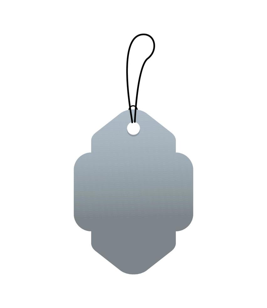 Vector illustration of tag