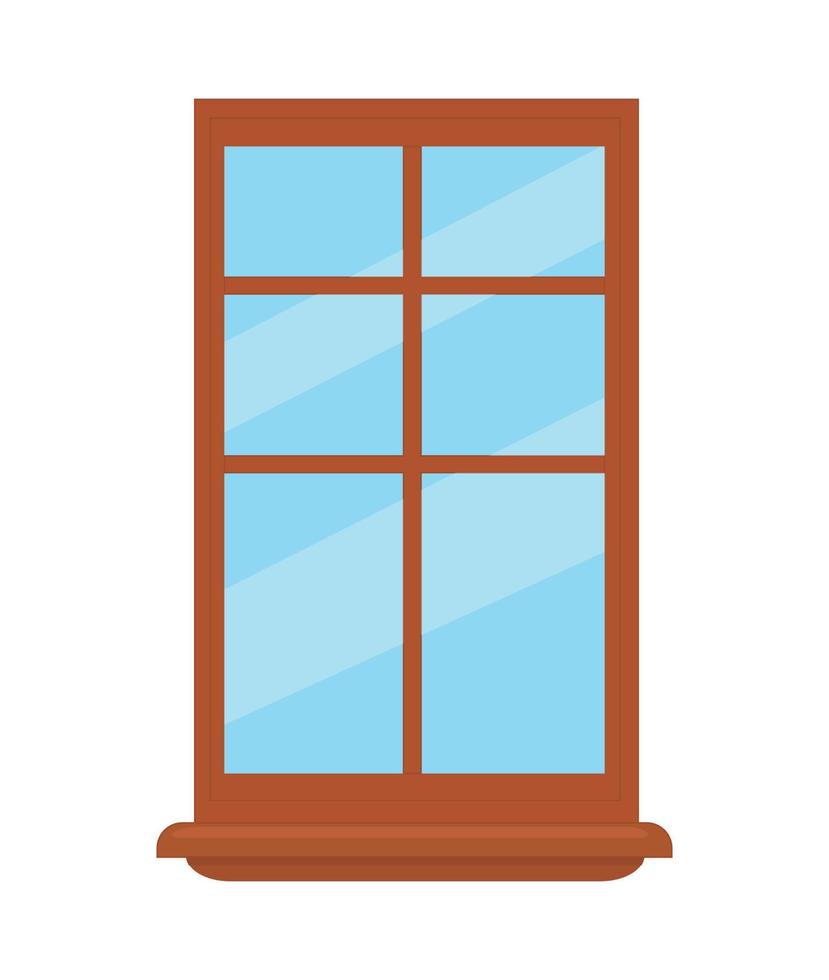 Vector illustration of Window