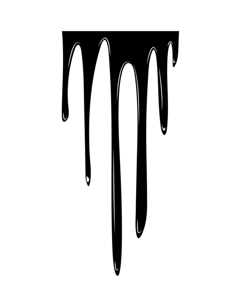 Vector illustration of Black Smudge