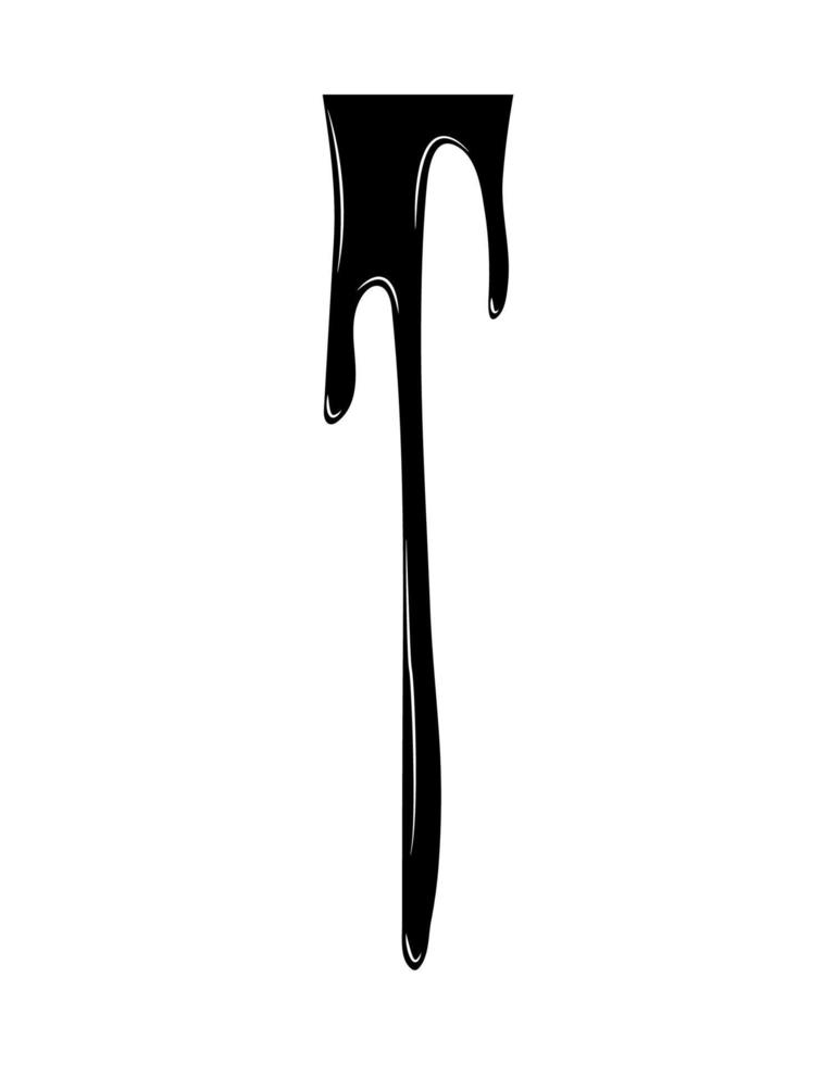 Vector illustration of Black Smudge