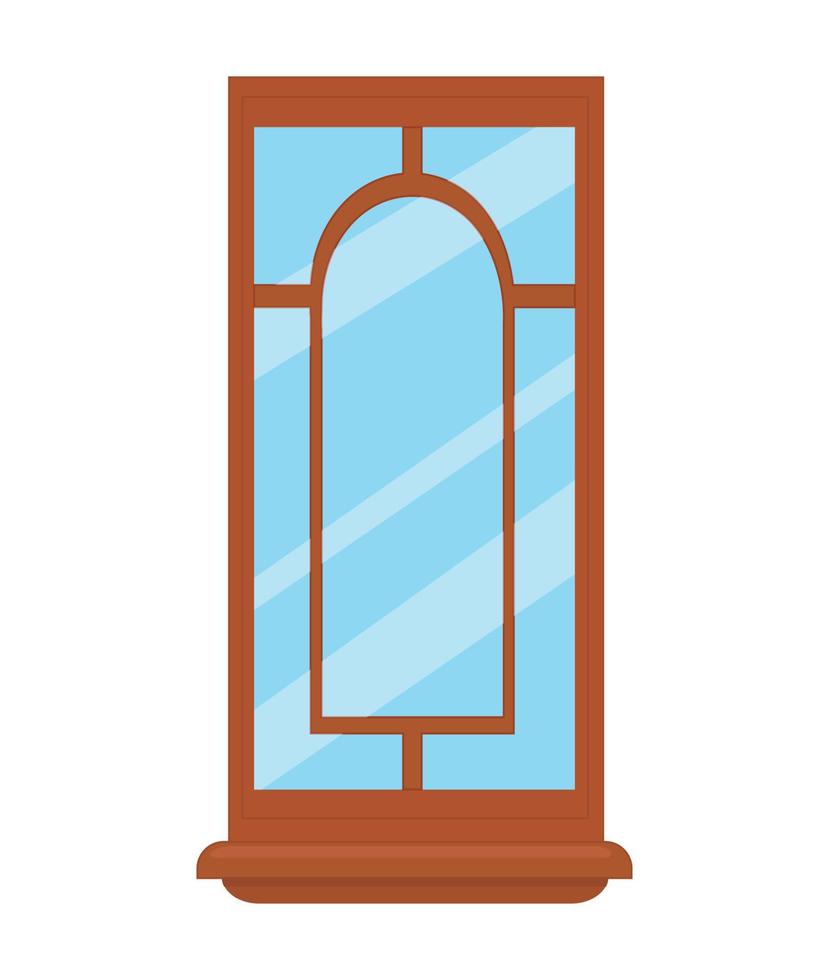 ilustración vectorial de ventana vector