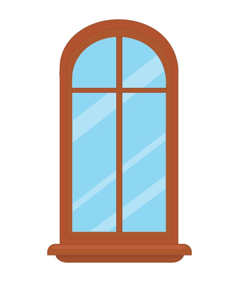 ilustración vectorial de ventana vector