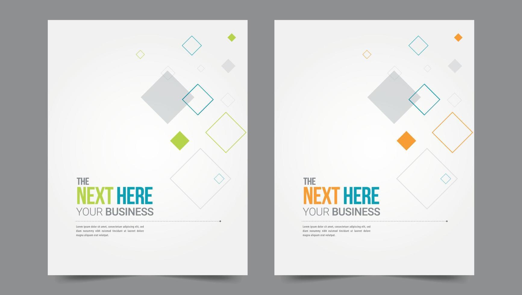 Brochure or template, annual report cover design background EPS 10 vector