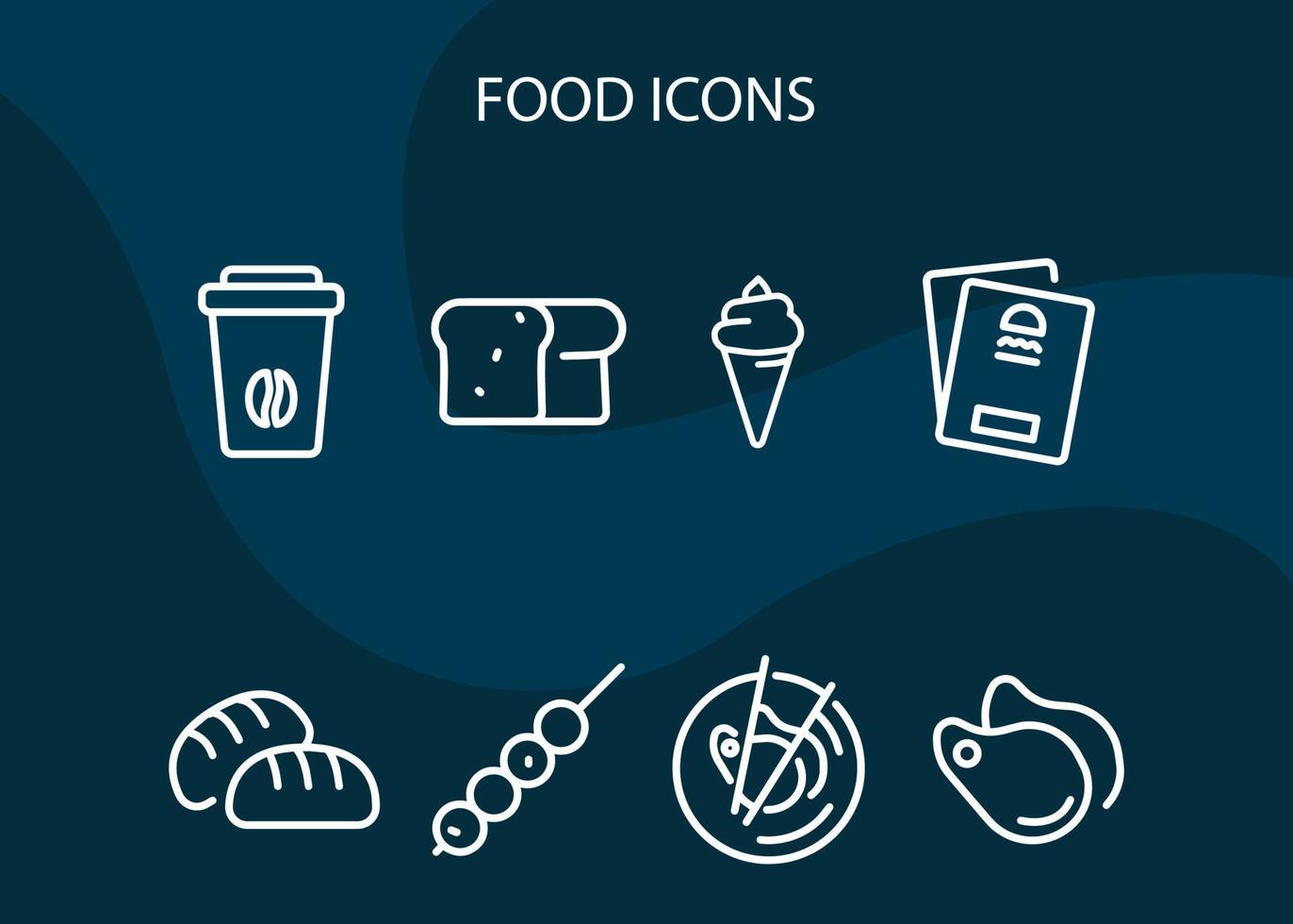 food icon design vector illustration abstract