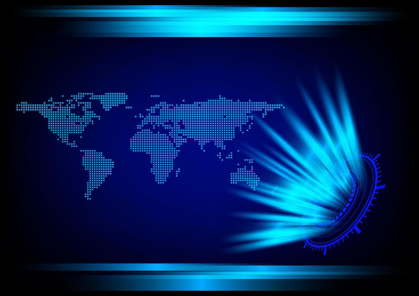 abstract background concept technology network futuristic vector illustration